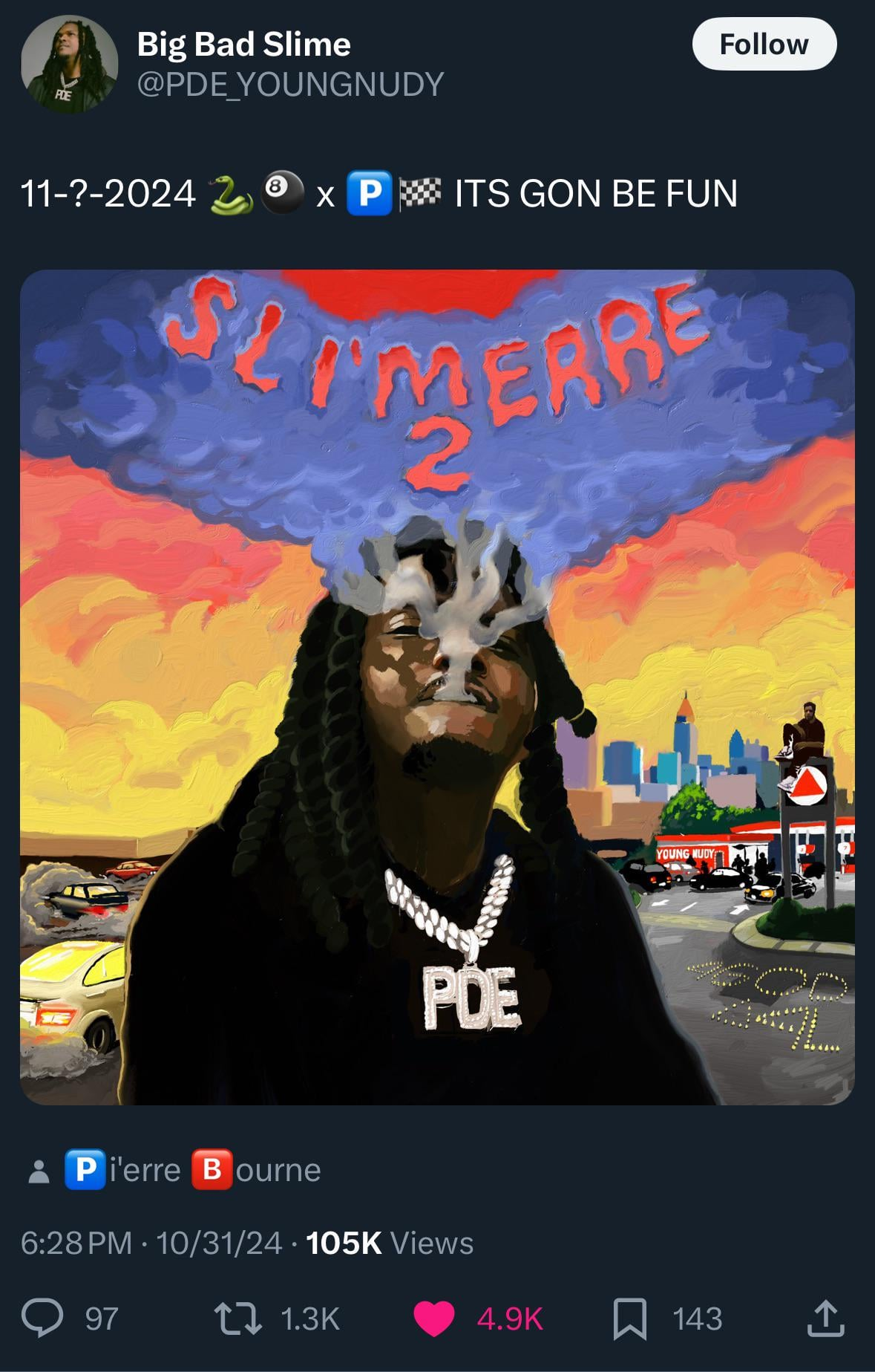 Young Nudy – Sli’merre 2 Zip Download